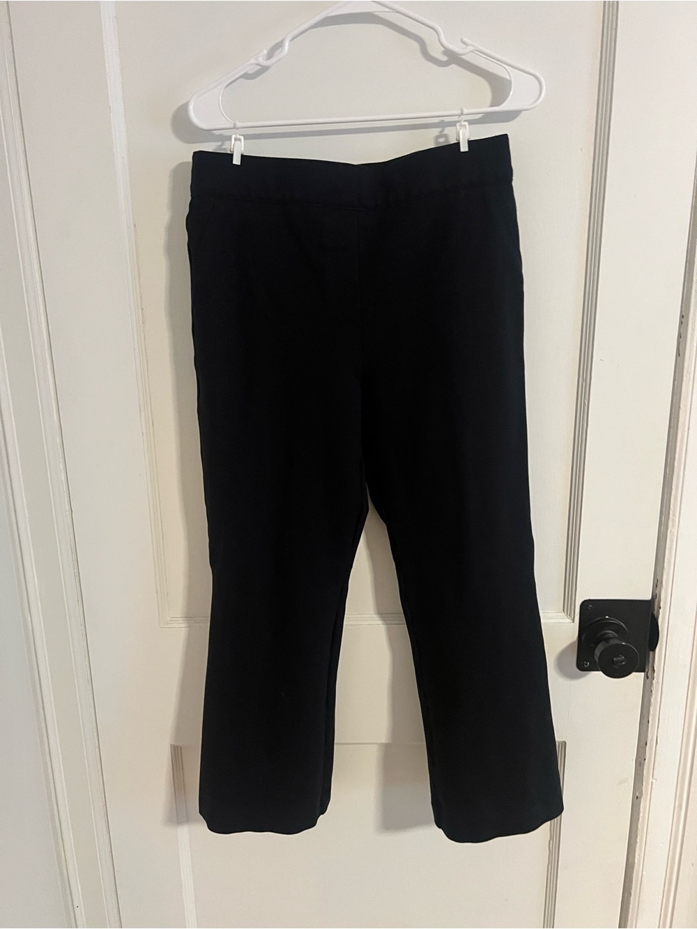 SPANX Black Straight Leg Pants